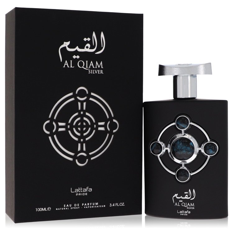 Lattafa Pride Al Qiam Silver by Lattafa Eau De Parfum Spray (Unisex Tester) .68 oz for Men