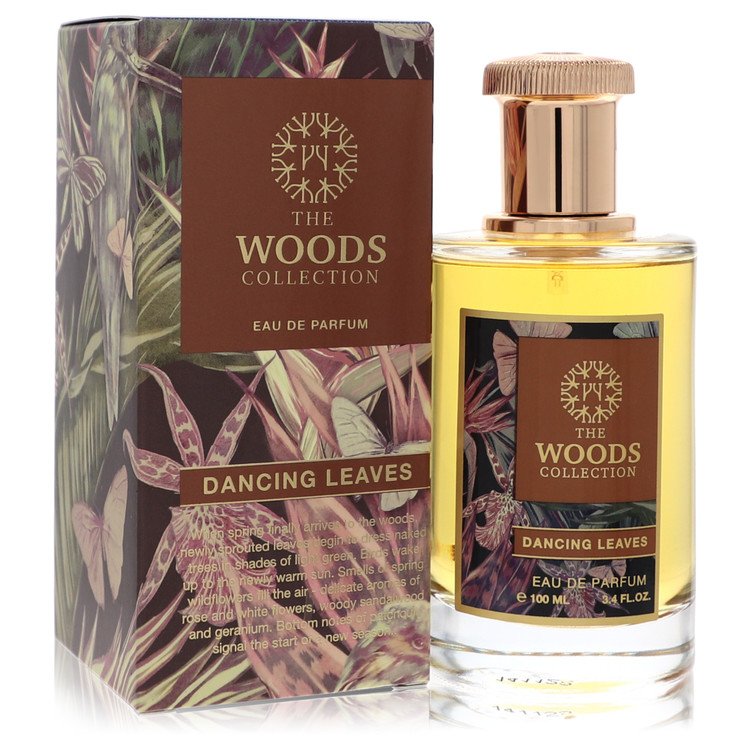 The Woods Collection Dancing Leaves by The Woods Collection Eau De Parfum Spray (Unisex) 3.4 oz for Men