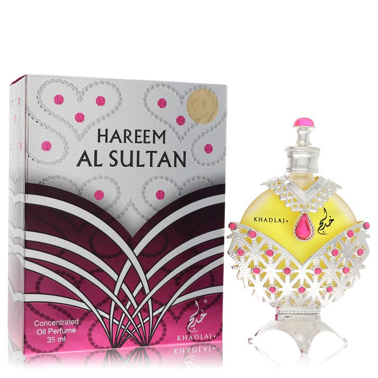 Khadlaj Hareem Al Sultan Silver by Khadlaj Concentrated Perfume Oil (Unisex) 1.18 oz for Women
