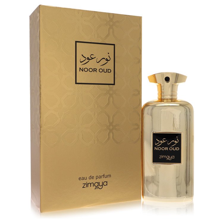 Afnan Zimaya Noor Oud by Afnan Eau De Parfum Spray (Unisex) 3.4 oz for Men