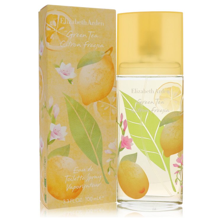 Green Tea Citron Freesia by Elizabeth Arden Eau De Toilette Spray 3.4 oz for Women