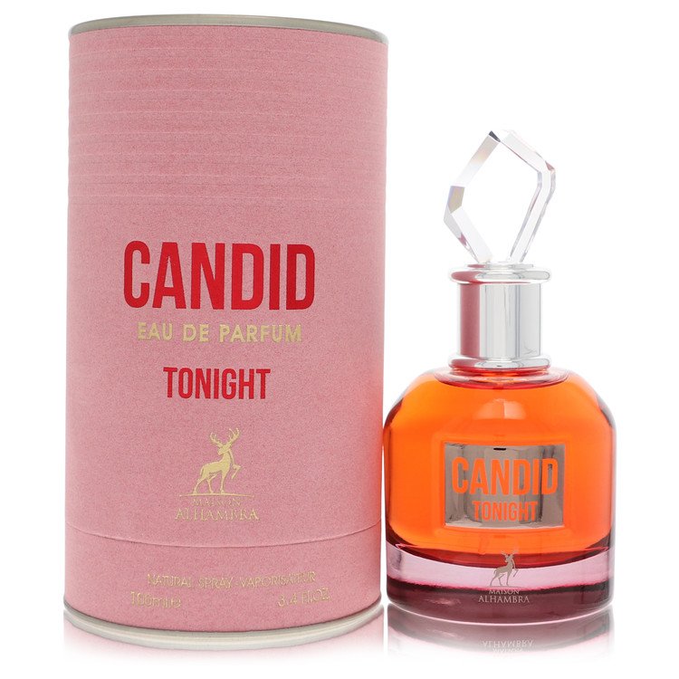 Maison Alhambra Candid Tonight by Maison Alhambra Eau De Parfum Spray (Unboxed) 3.4 oz for Women