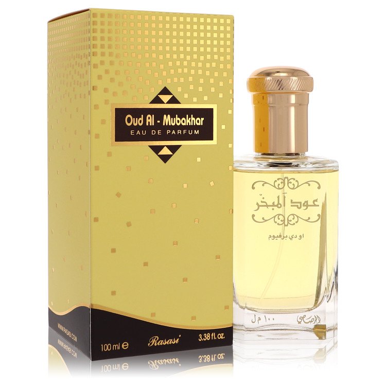 Rasasi Oud Al Mubakhar by Rasasi Eau De Parfum Spray (Unisex Unboxed) 3.3 oz for Women