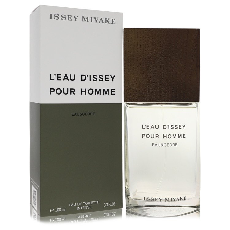 L'Eau D'issey Eau & Cedre by Issey Miyake Eau De Toilette Intense Spray 3.3 oz for Men