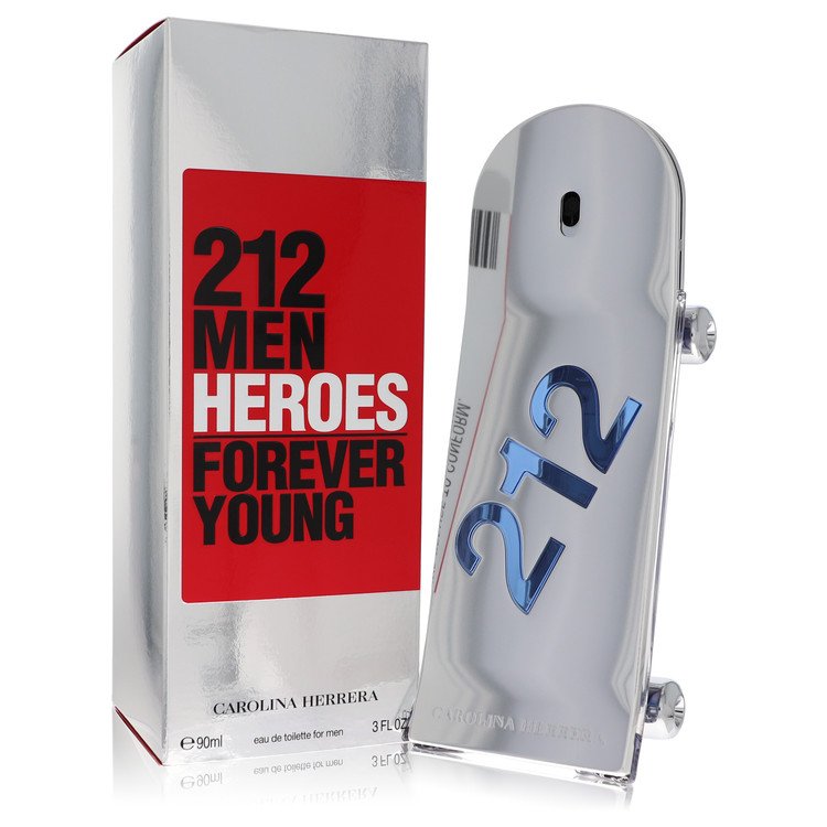 212 Heroes by Carolina Herrera Eau De Toilette Spray 3 oz for Men