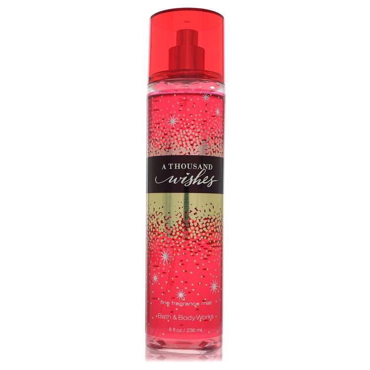 Bath & Body Works A Thousand Wishes by Bath & Body Works Fragrance Mist Spray (Red) 8 oz for Women