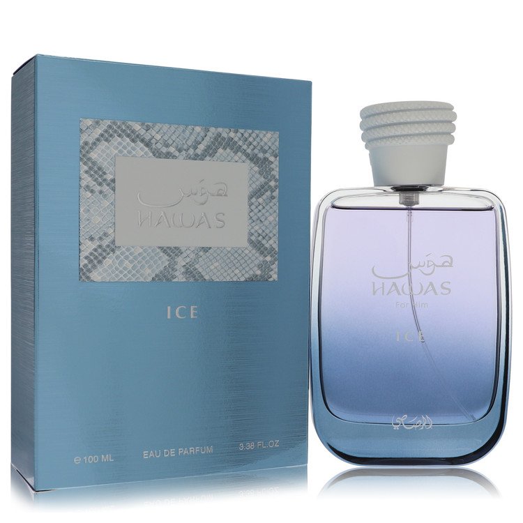 Hawas Ice by Rasasi Eau De Parfum Spray (Unboxed) 3.3 oz for Men