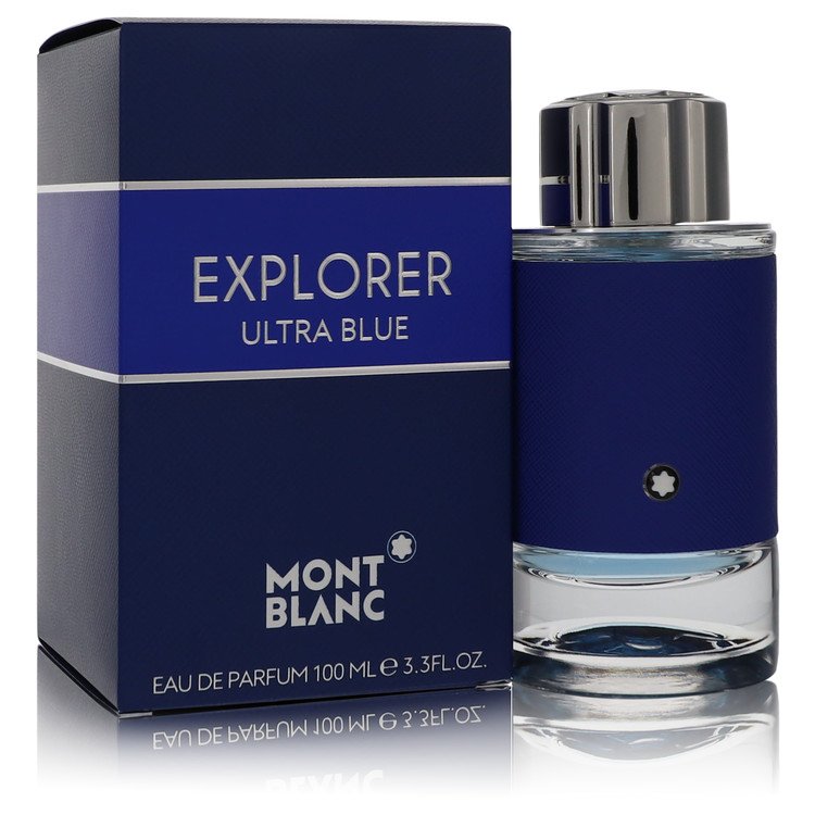 Montblanc Explorer Ultra Blue by Mont Blanc Eau De Parfum Spray (Unboxed) 6.7 oz for Men