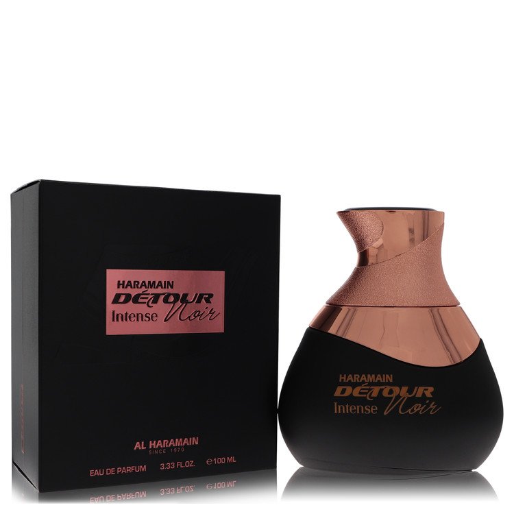 Al Haramain Detour Noir Intense by Al Haramain Eau De Parfum Spray (Unisex Unboxed) 3.4 oz for Women