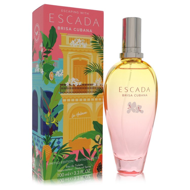 Escada Brisa Cubana by Escada Eau De Toilette Spray 3.3 oz for Women