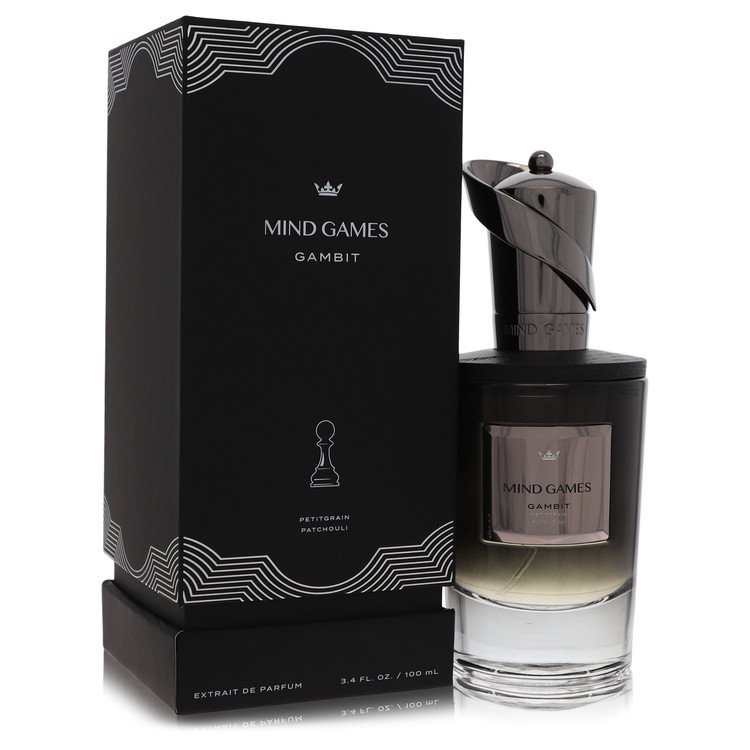 Mind Games Gambit by Mind Games Extrait De Parfum Spray (Unisex) 3.4 oz for Men