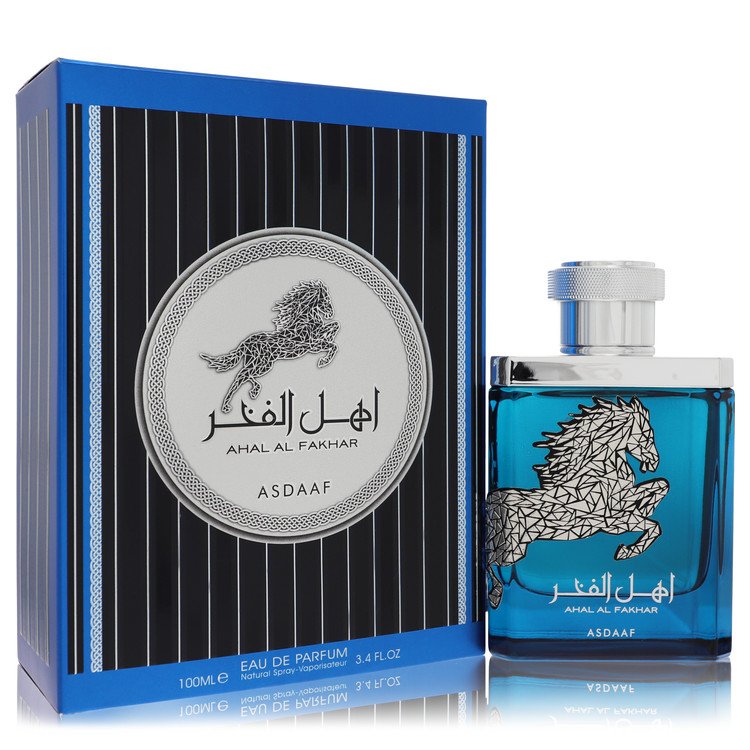 Lattafa Asdaaf Ahal Al Fakhar by Lattafa Eau De Parfum Spray (Unisex) 3.4 oz for Men