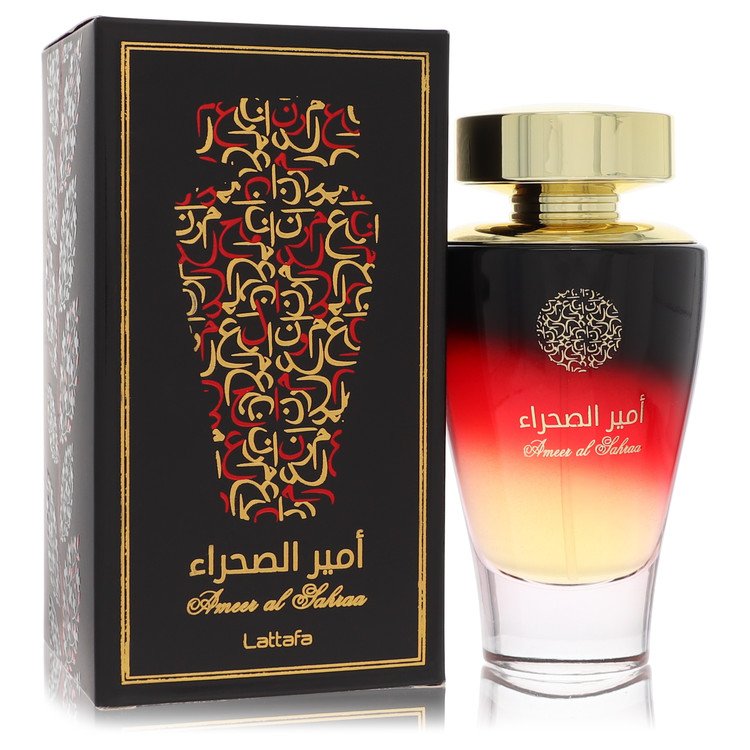 Lattafa Ameer Al Sahraa by Lattafa Eau De Parfum Spray (Unisex) 3.4 oz for Men