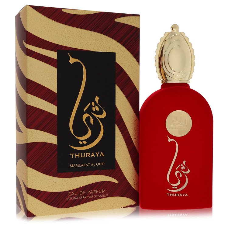 Lattafa Mamlakat Al Oud Thuraya by Lattafa Eau De Parfum Spray (Unisex) 3.4 oz for Women