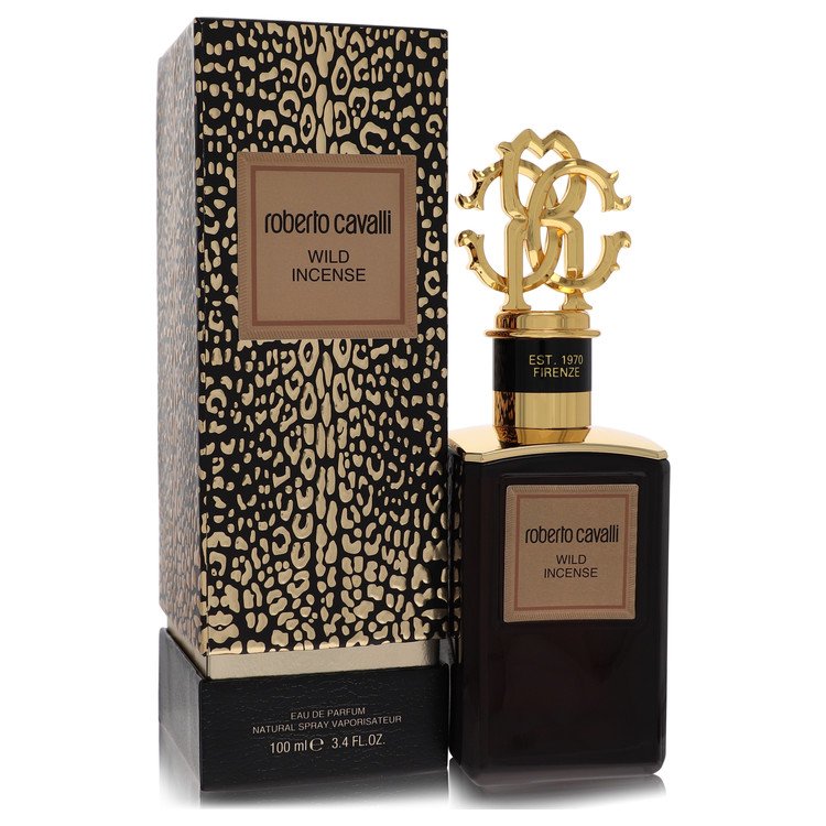 Roberto Cavalli Wild Incense by Roberto Cavalli Eau De Parfum Spray (Unisex) 3.4 oz for Women