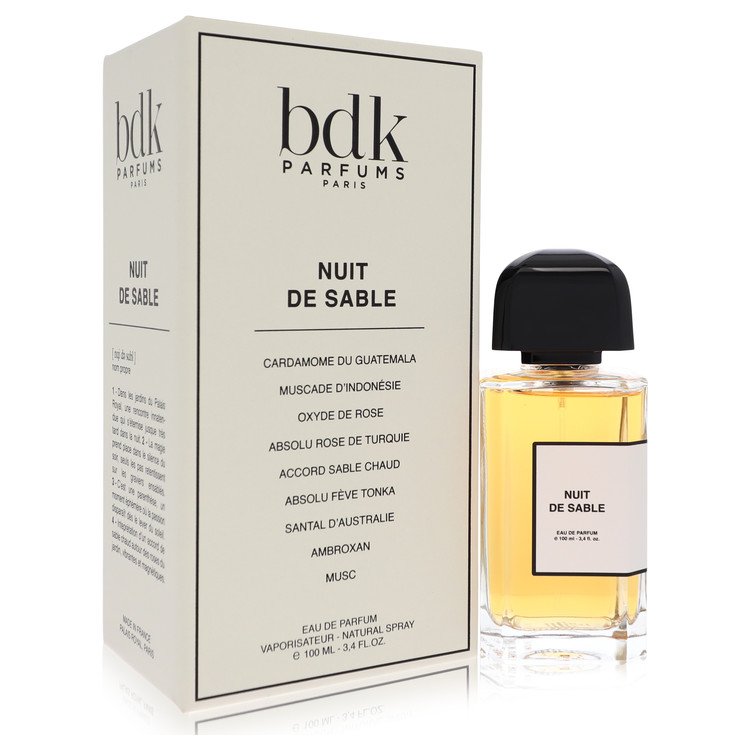 Bdk Nuit De Sable by Bdk Parfums Eau De Parfum Spray (Unisex) 3.4 oz for Women