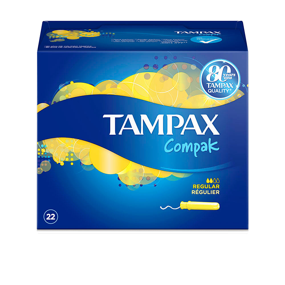 TAMPAX COMPAK tampón regular 38 u