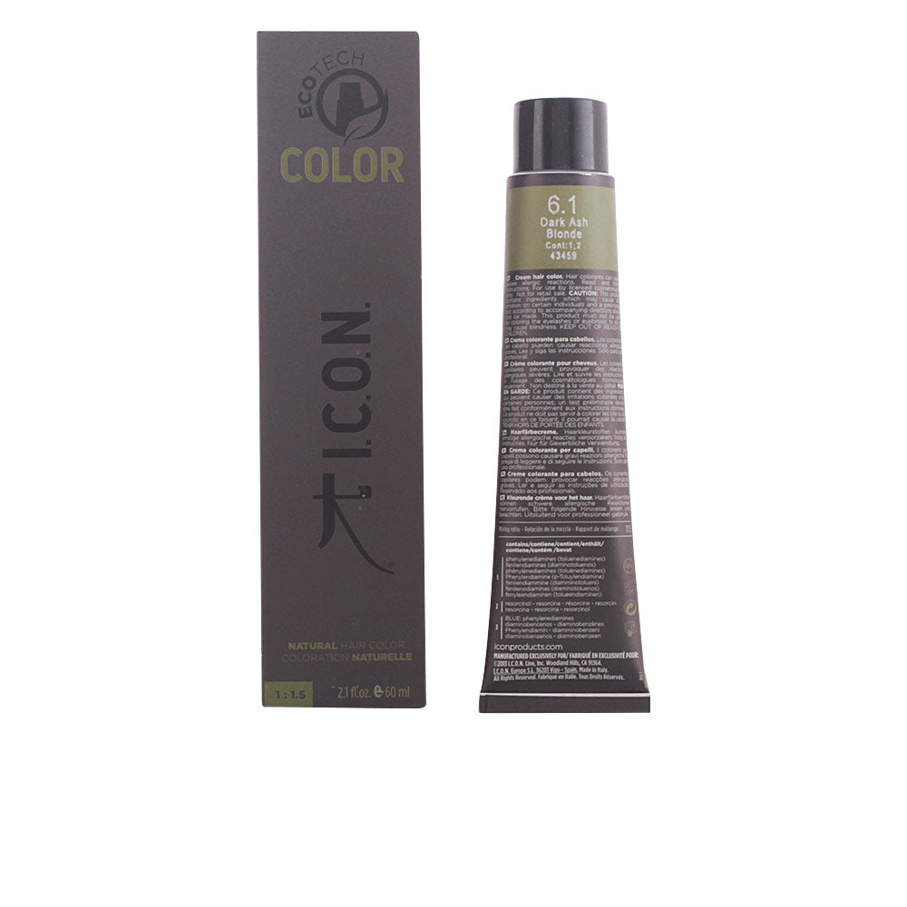 ECOTECH COLOR natural color #6.1 dark ash blonde 60 ml