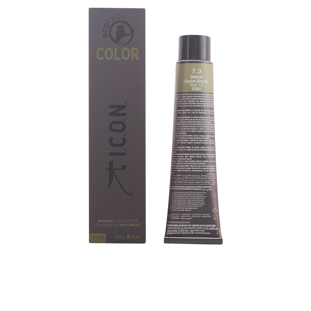 ECOTECH COLOR natural color #7.3 medium golden blonde 60 ml