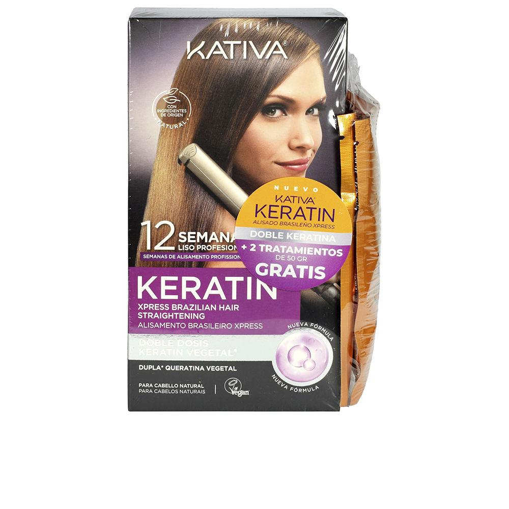 DOUBLE KERATINA EXPRESS BRAZILIAN STRAIGHTENING LOT 5 pcs