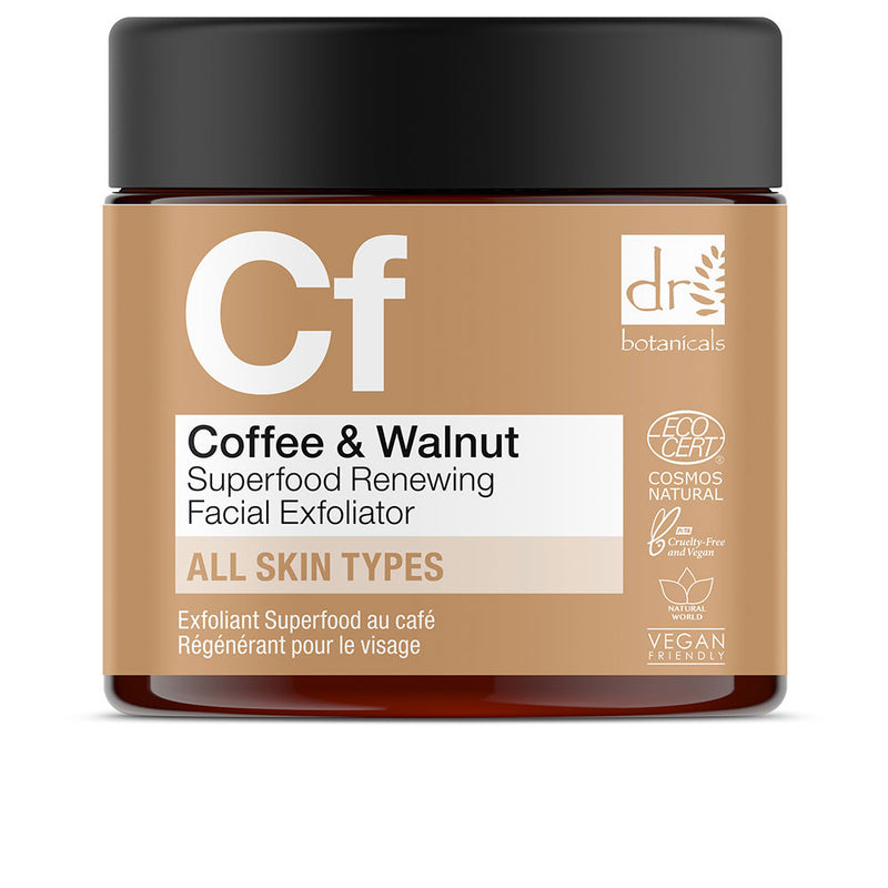 COFFEE & WALNUT SUPERFOOD renewing facial scrub 60 ml