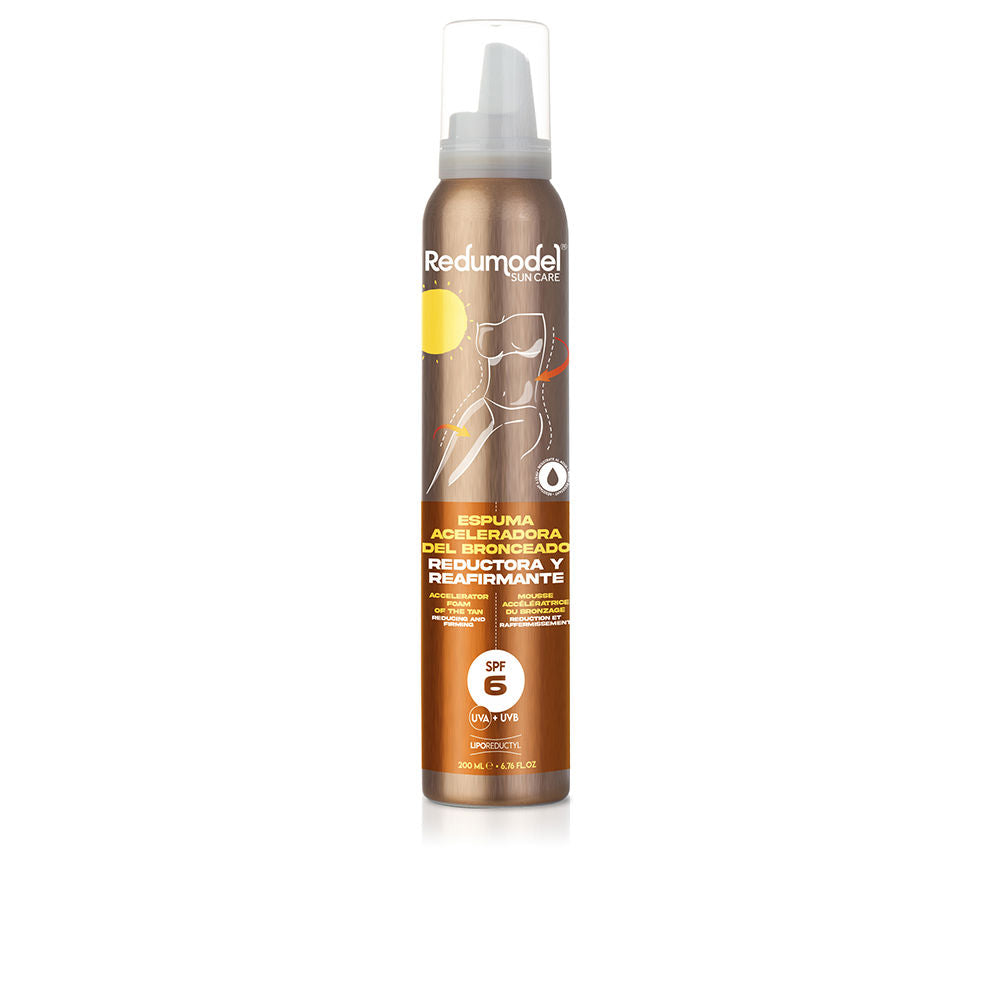 SUN CARE tan accelerating reducing and firming foam SPF6 200 ml