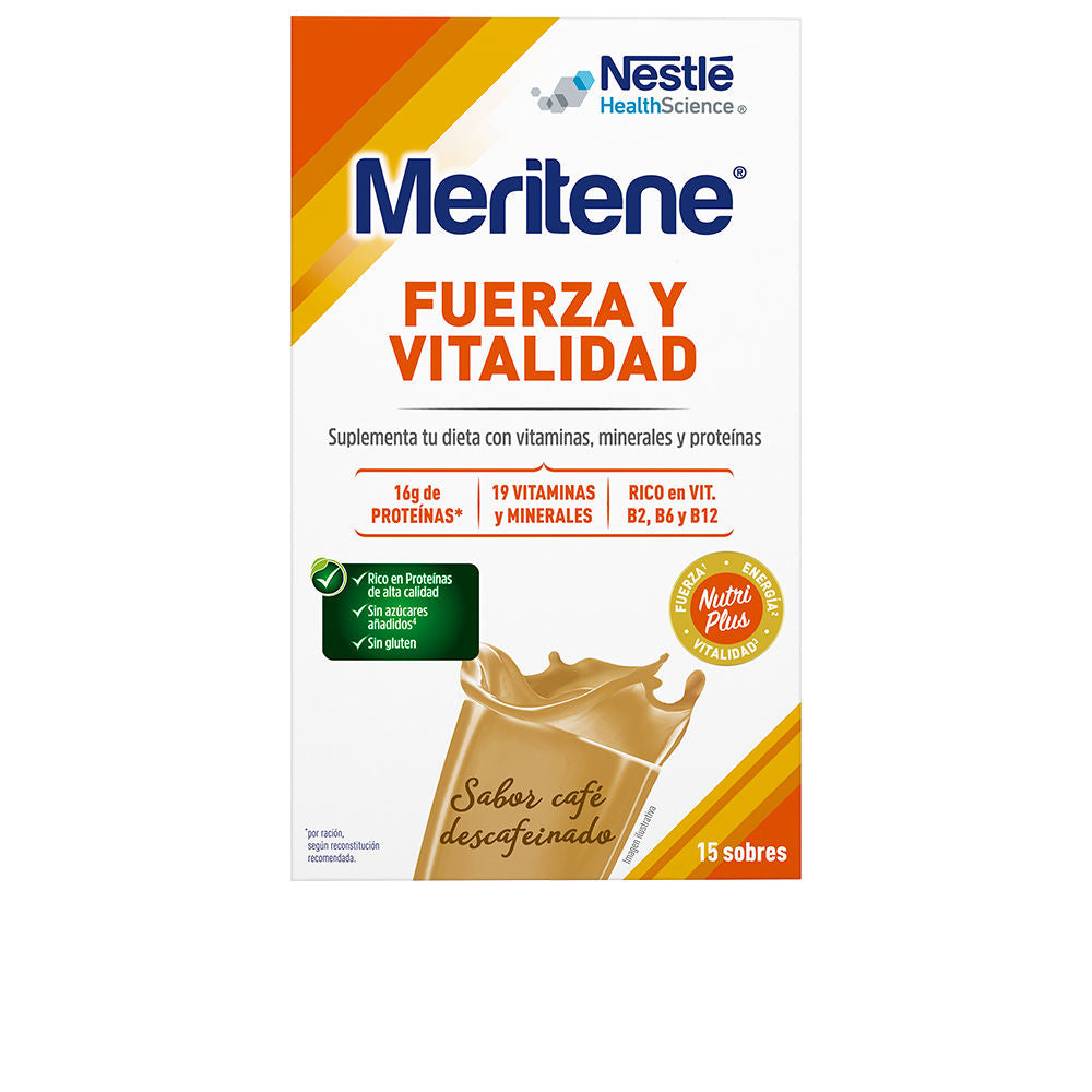 FUERZA Y VITALIDAD sobres #café descafeinado 15 x 30 gr