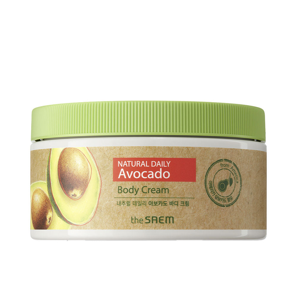 NATURAL DAILY AVOCADO body cream 300 ml