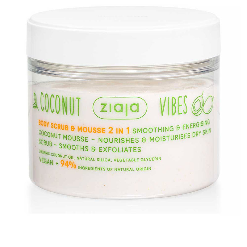 COCONUT & ORANGE VIBES body scrub and mousse 2 in 1 270 ml