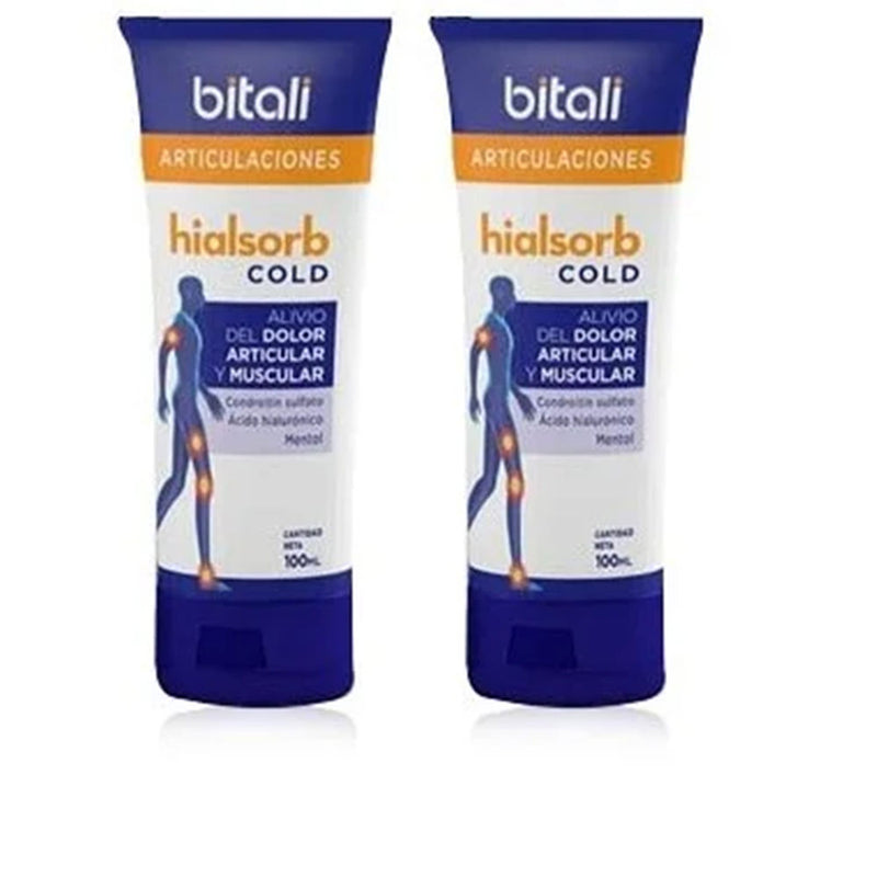 HIALSORB COLD cream for muscle pain pack 2 x 100 ml