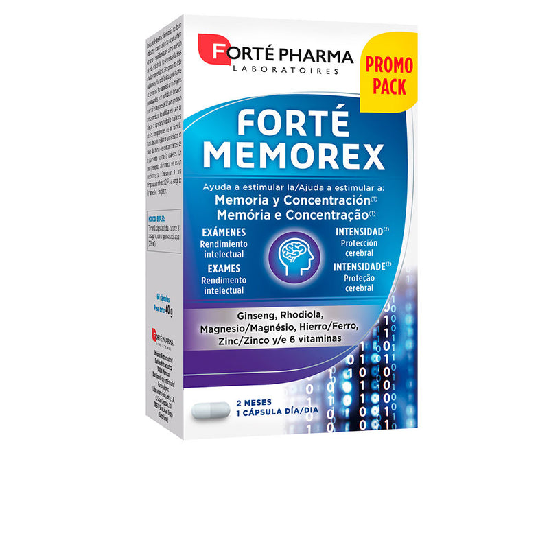 FORTÉ MEMOREX multivitaminas + eleuterococcus 28 comprimidos