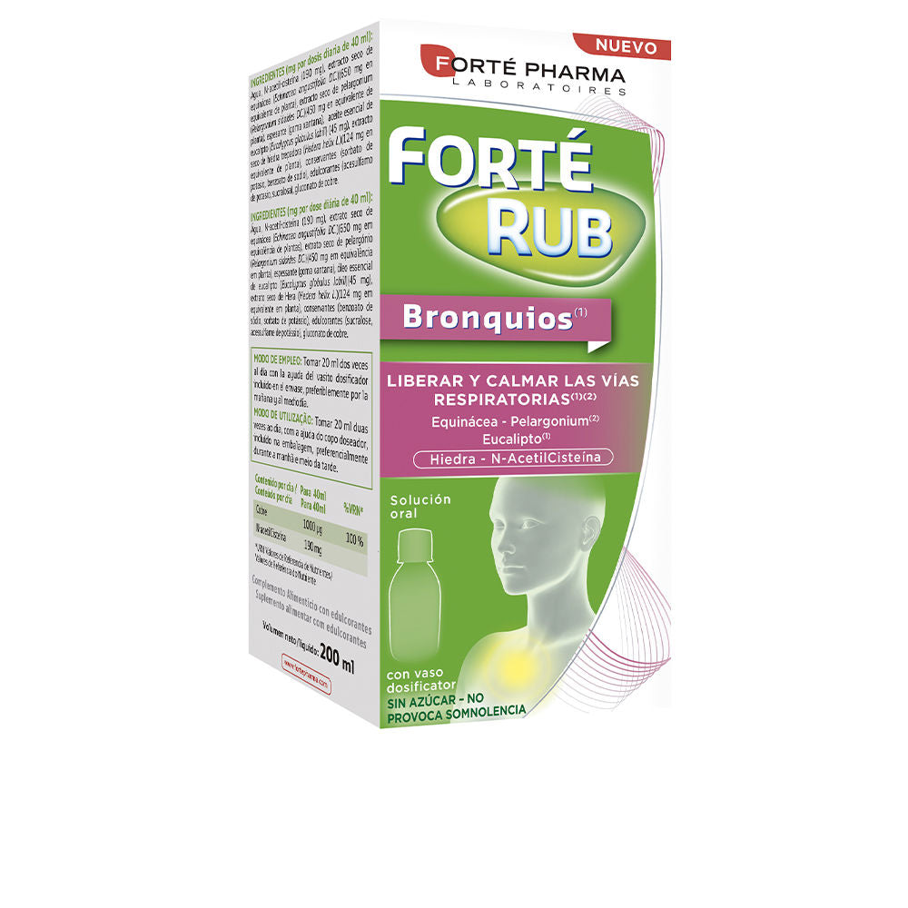 FORTÉ RUB bronquios jarabe 200 ml