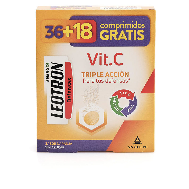 VITAMIN C triple action effervescent tablets 36 + 18 as a gift 