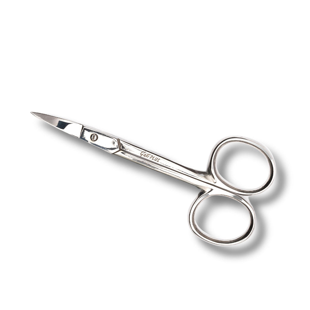 Curved leather MANICURE SCISSORS 1 u