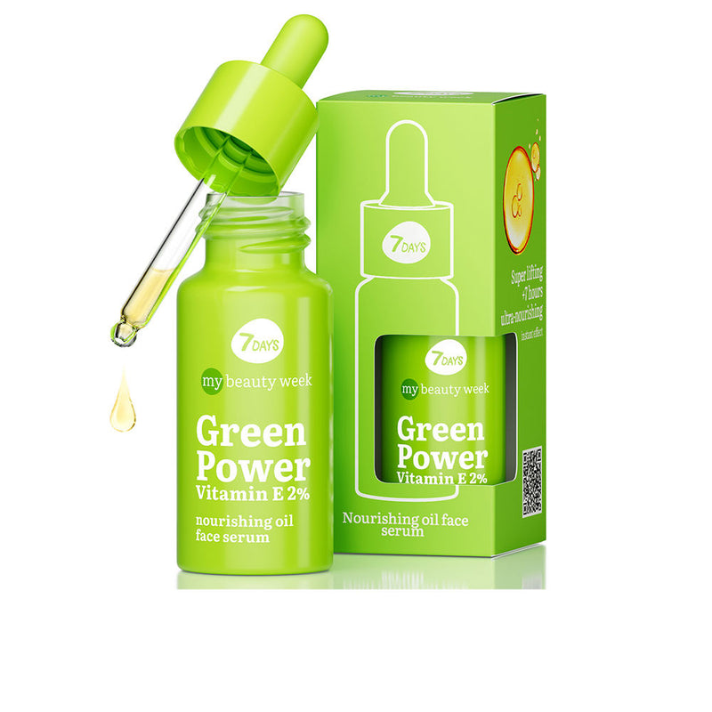 GREEN POWER VITAMIN E 2% nourishing oil facial serum 20 ml