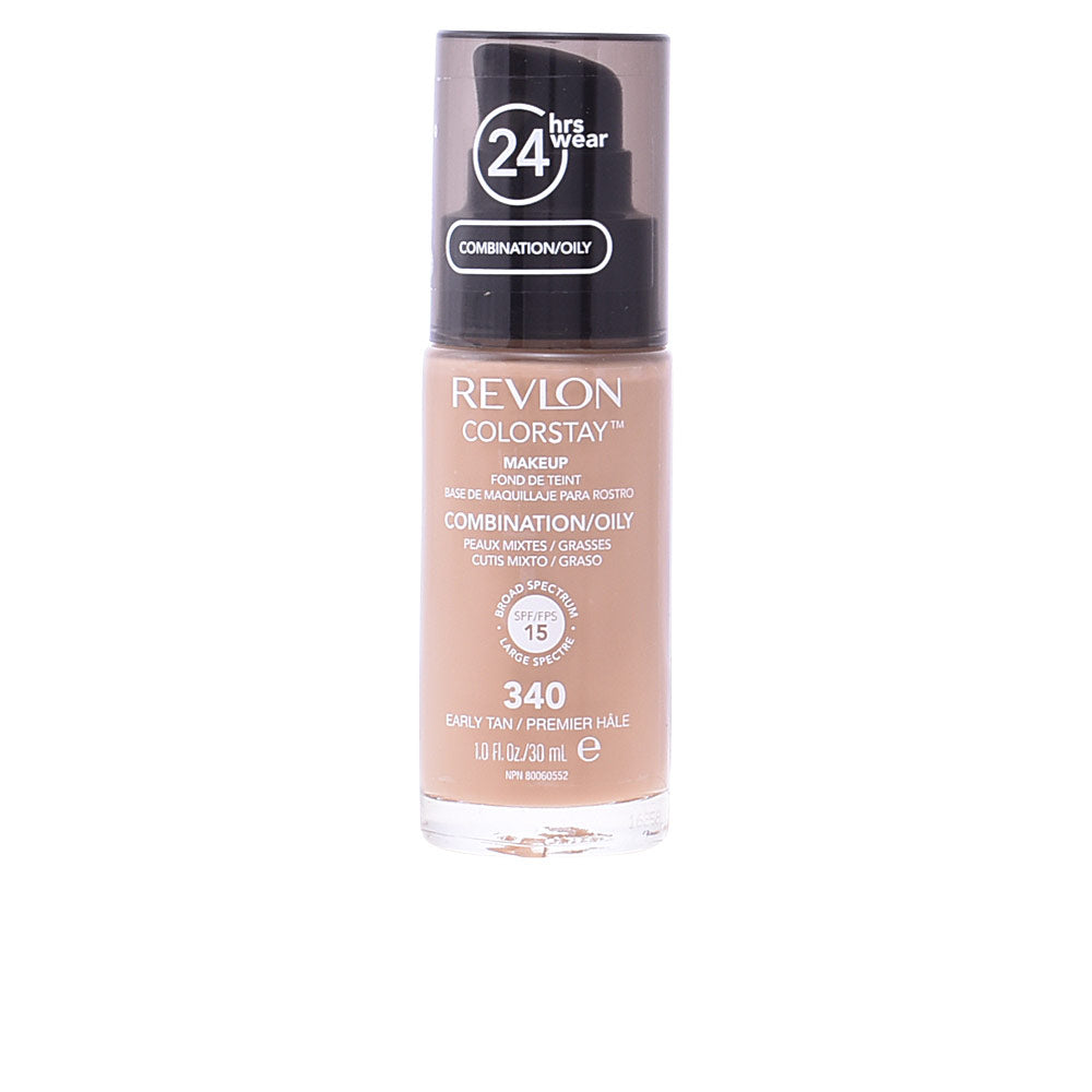 COLORSTAY foundation combination/oily skin #340-earyly tan