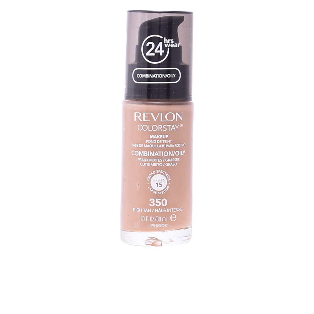 COLORSTAY foundation combination/oily skin #350-rich tan