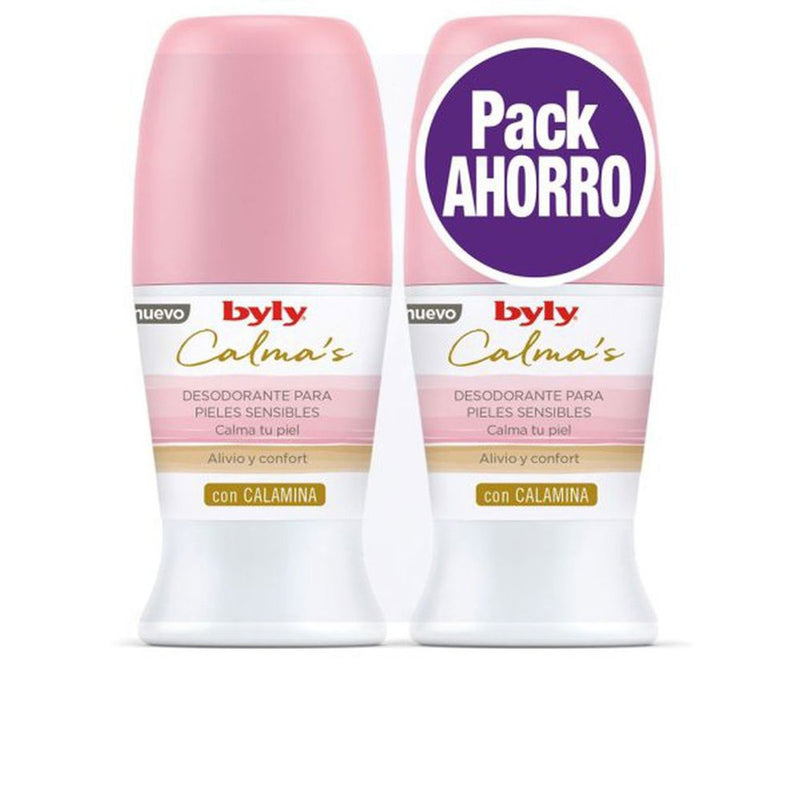 BYLY SENSITIVE CALM DEO ROLL-ON PACK 2 x 50 ml