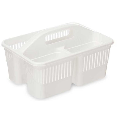 Organizador Limpeza Branco Plástico 31,3 x 18 x 22 cm (12 Unidades)