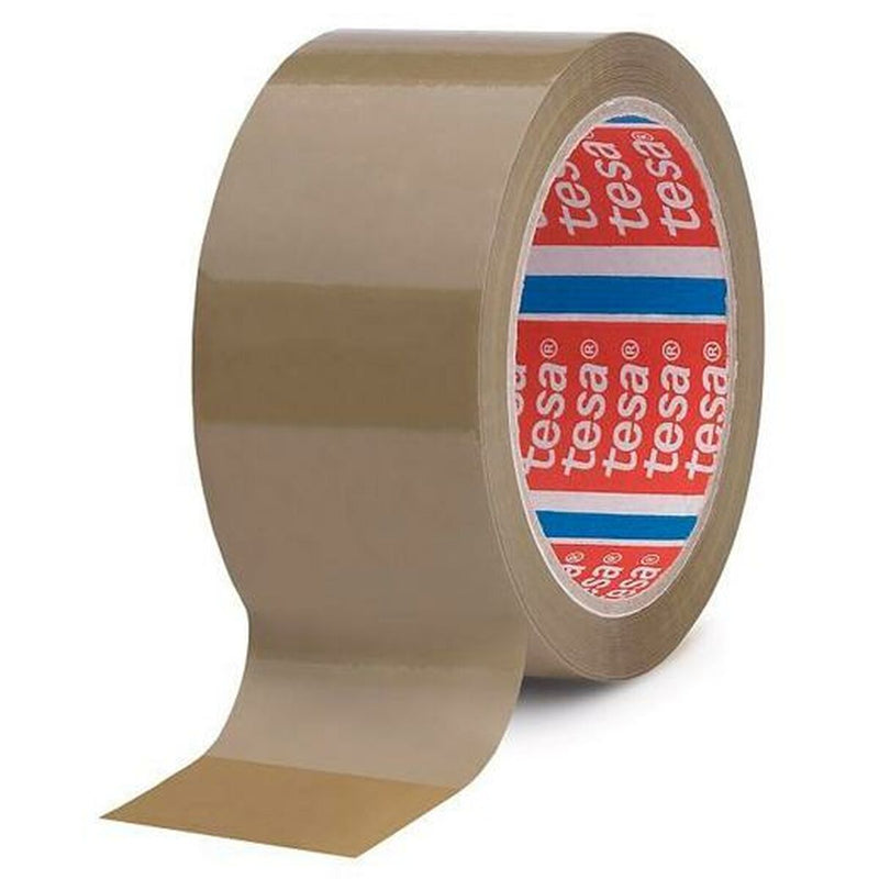 Adhesive Tape TESA Packaging Brown 50 mm x 66 m (6 Units)