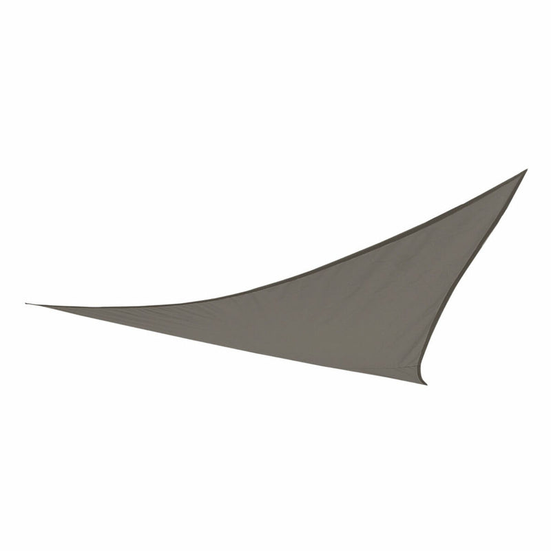 Toldos de vela Aktive Triangular Cinzento 360 x 0,5 x 360 cm (6 Unidades)