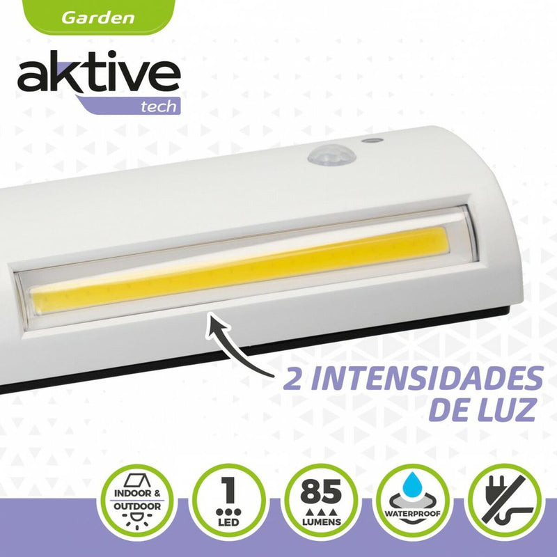 LED Lamp Aktive Wall Exterior Plastic (12 Units)