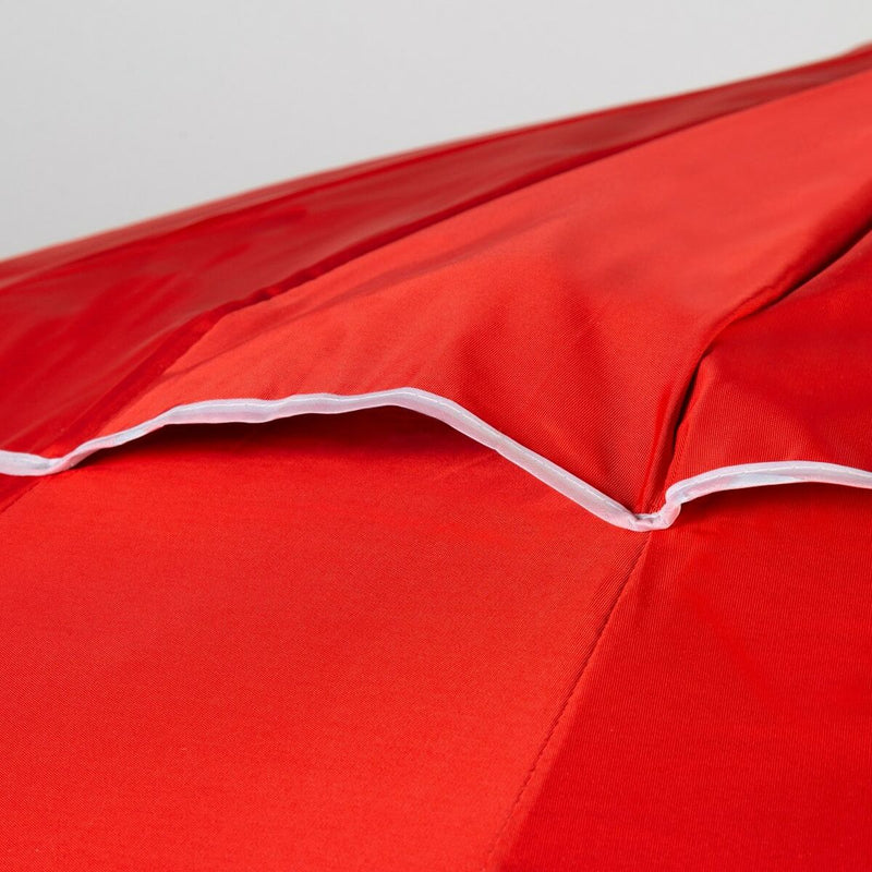 Parasol Aktive Vermelho Alumínio 240 x 235 x 240 cm (6 Unidades)