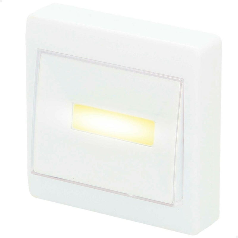 Interrupteur Aktive Blanc 8,5 x 8,5 x 3 cm (24 Unités)