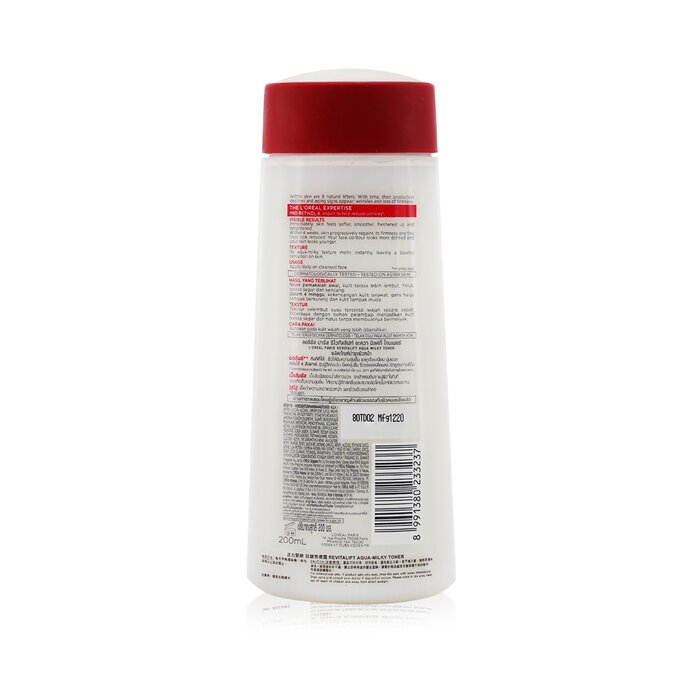 Dermo-expertise Revitalift Anti-wrinkle & Firming Aqua-milky Toner - 200ml/6.7oz
