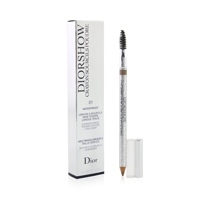 Diorshow Waterproof Crayon Sourcils Poudre - # 01 Blond - 1.19g/0.04oz