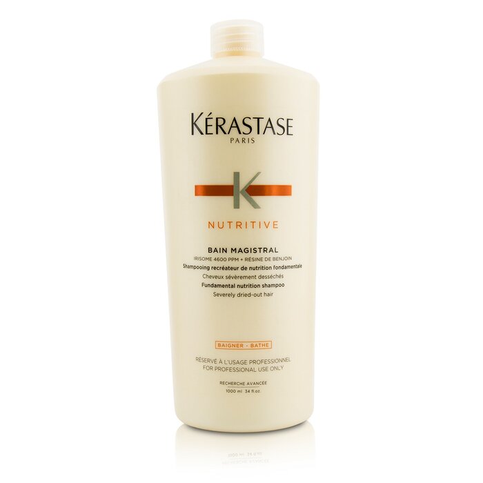 Nutritive Bain Magistral Fundamental Nutrition Shampoo (severely Dried-out Hair) - 1000ml/33.8oz