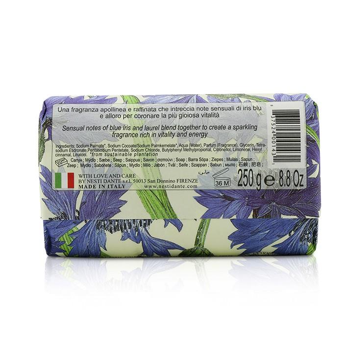 Dolce Vivere Fine Natural Soap - Firenze - Blue Iris, Morning Dew & Laurel - 250g/8.8oz