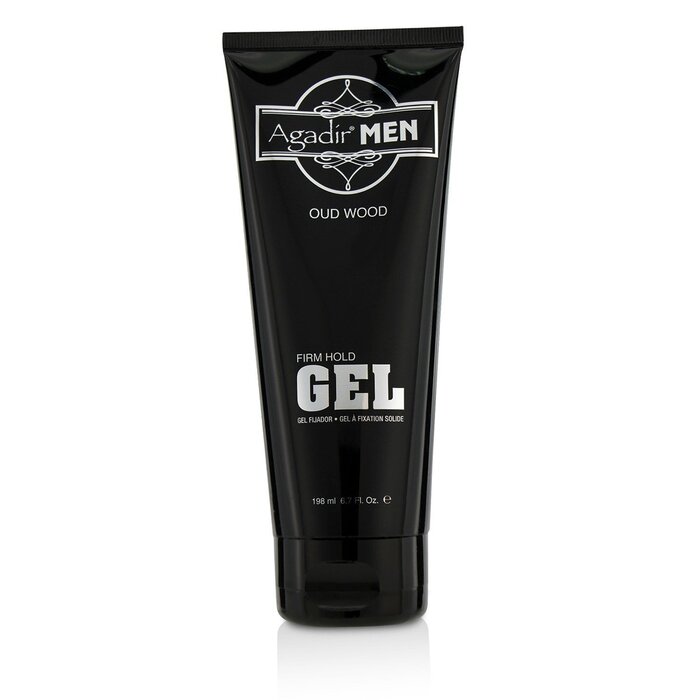 Agadir Men Oud Wood Firm Hold Gel - 198ml/6.7oz