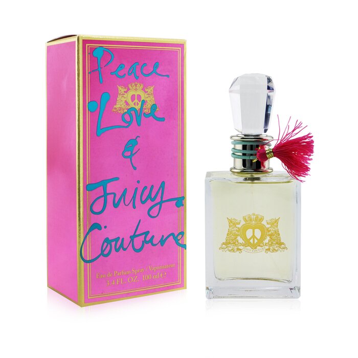 Peace, Love & Juicy Couture Eau De Parfum Spray (new Packaging) - 100ml/3.4oz